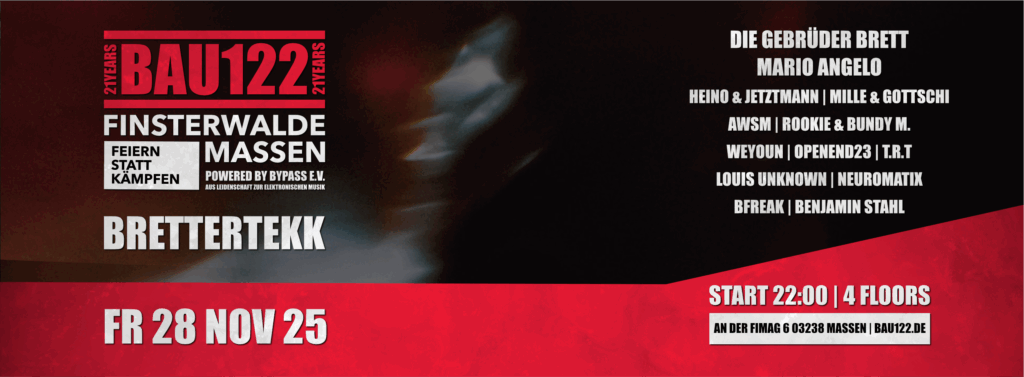 Fr, 28.11.2025 BRETTERTEKK /W DIE GEBRÜDER BRETT | MARIO ANGELO