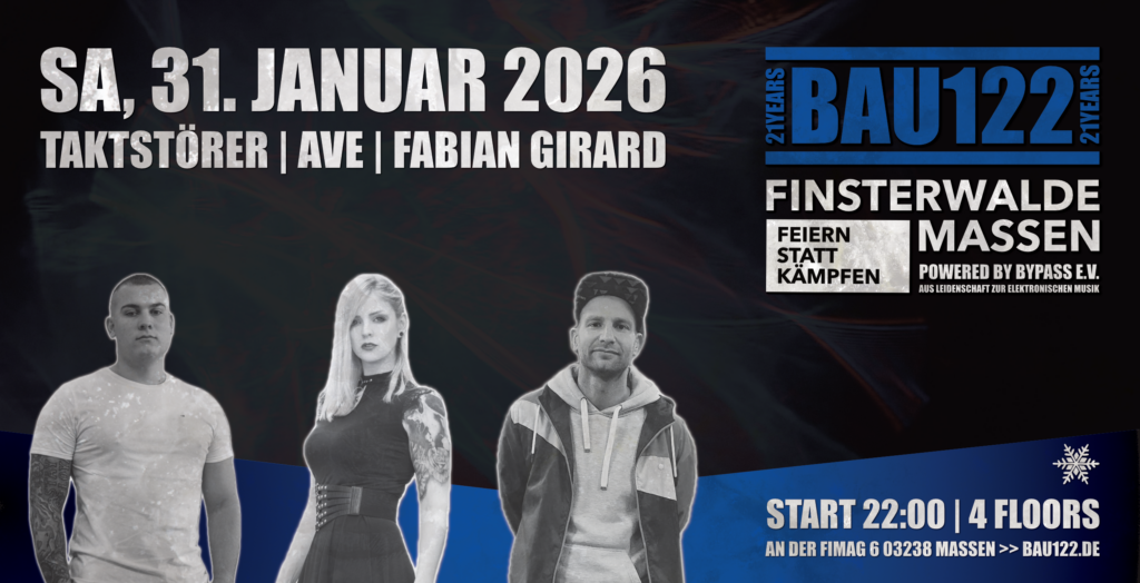 Sa, 31.01.26 - Ice Rave Bau122