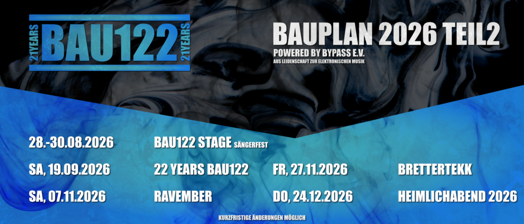 Bauplan 2026 Teil 2 - Veranstaltungen Bau122